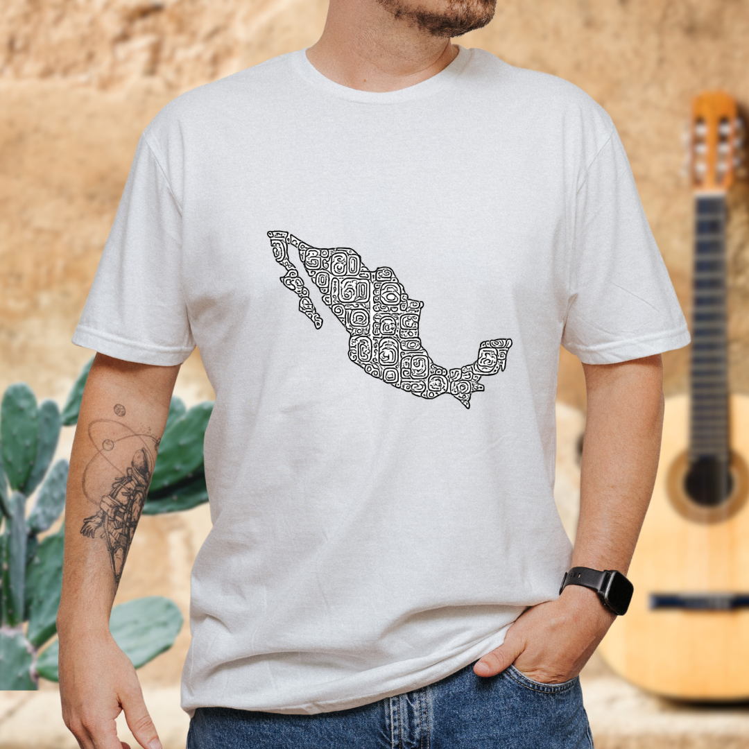 Mex-Map Graphic T-Shirt