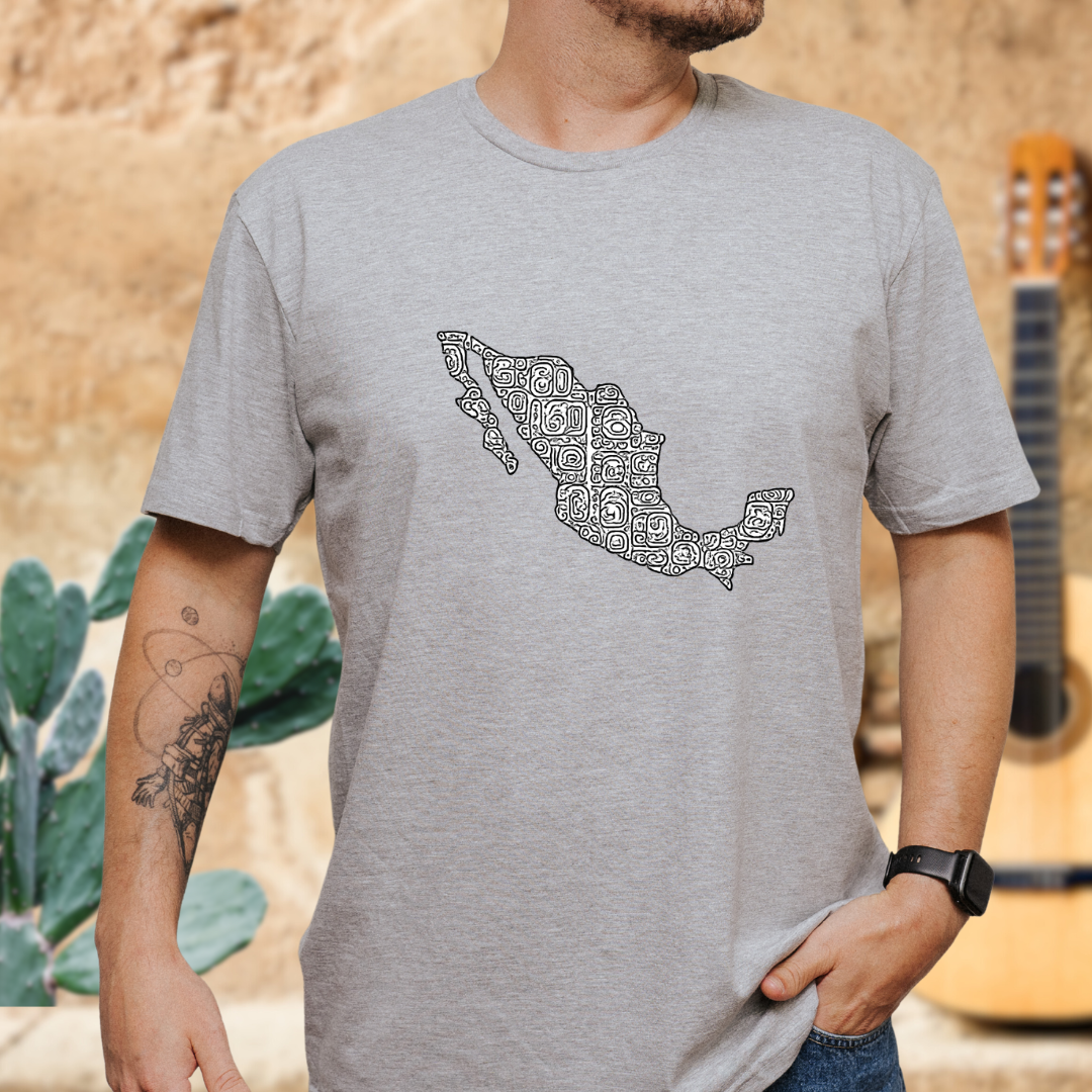 Mex-Map Graphic T-Shirt