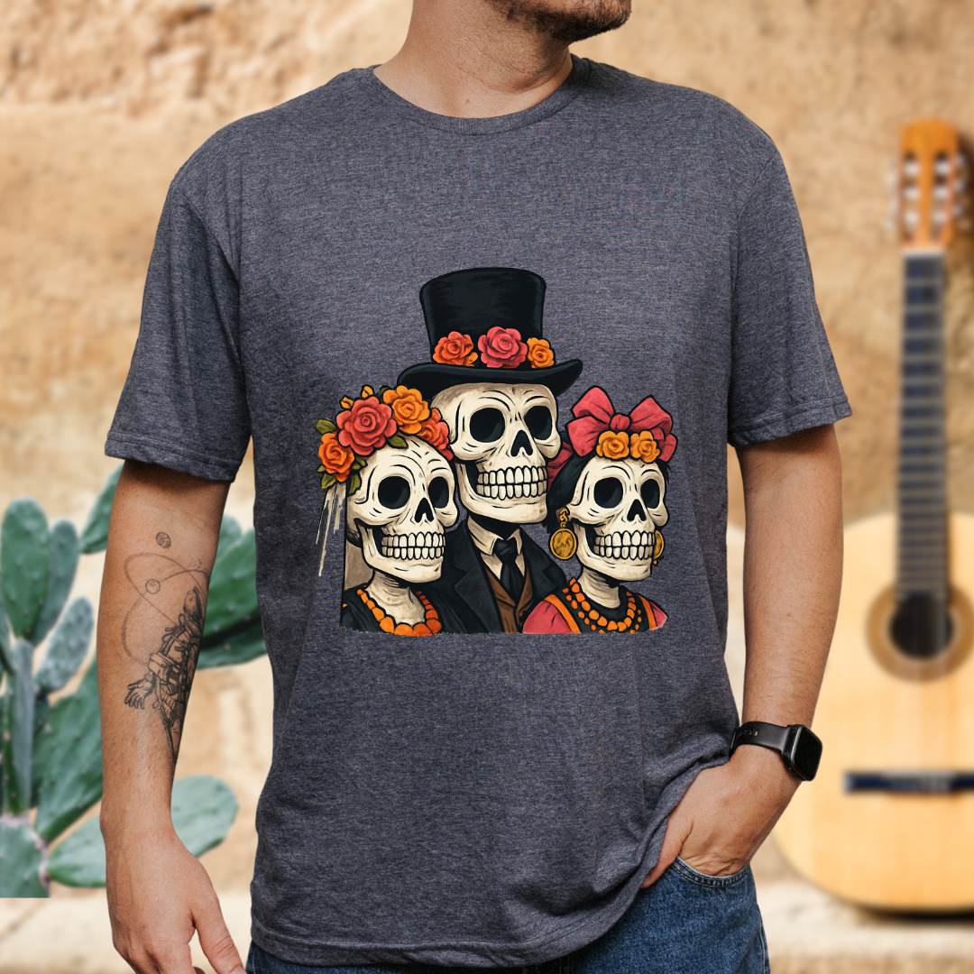 Dia de los Muertos Family T-Shirt