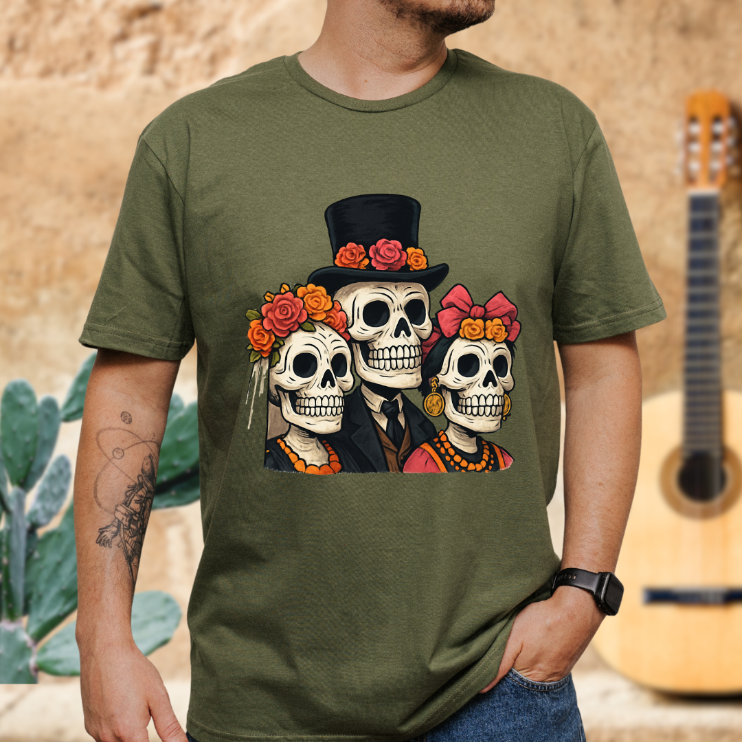 Dia de los Muertos Family T-Shirt