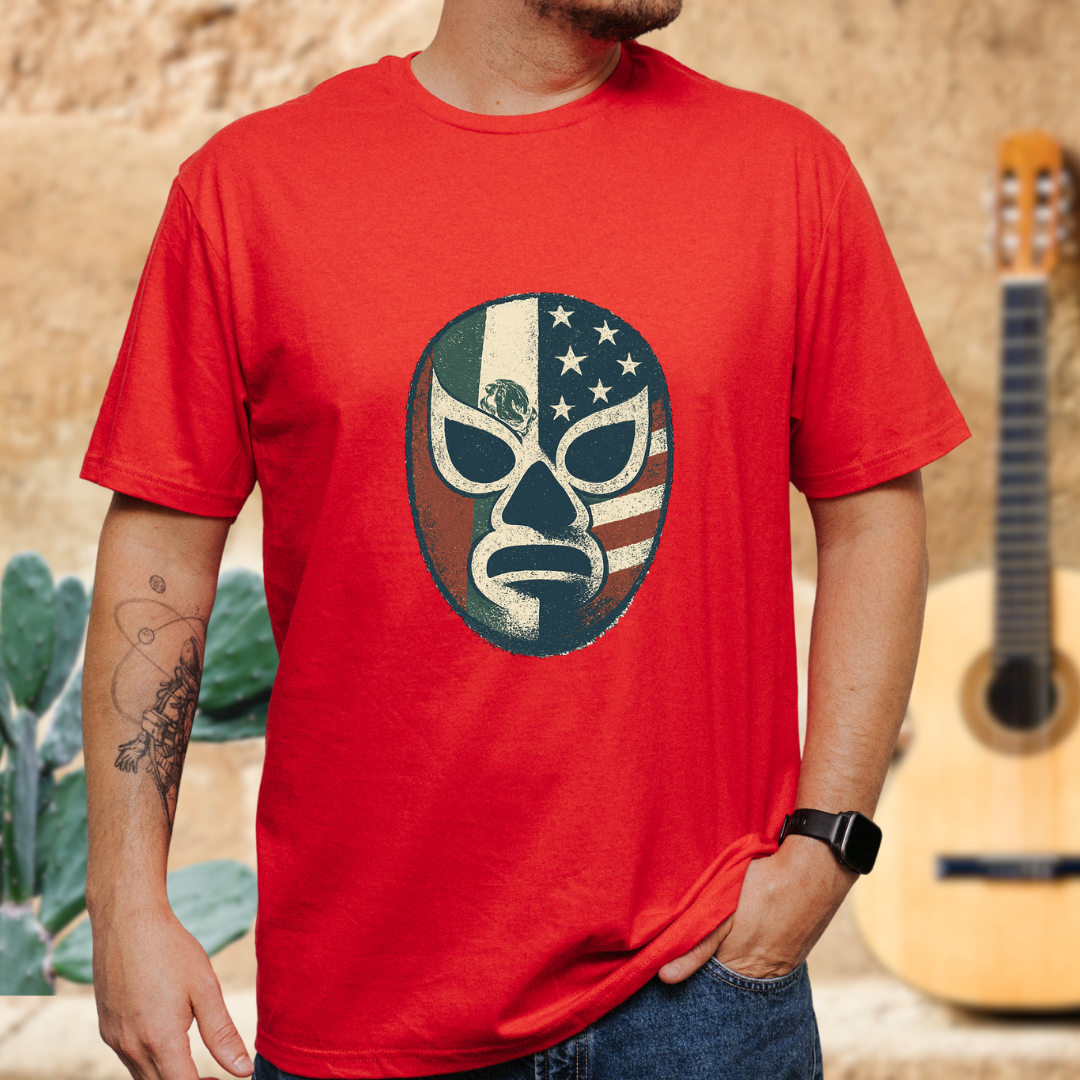 Mex-USA Luchador T-shirt