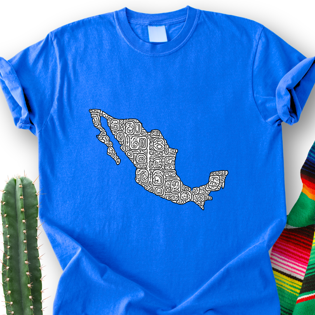 Mex-Map Graphic T-Shirt