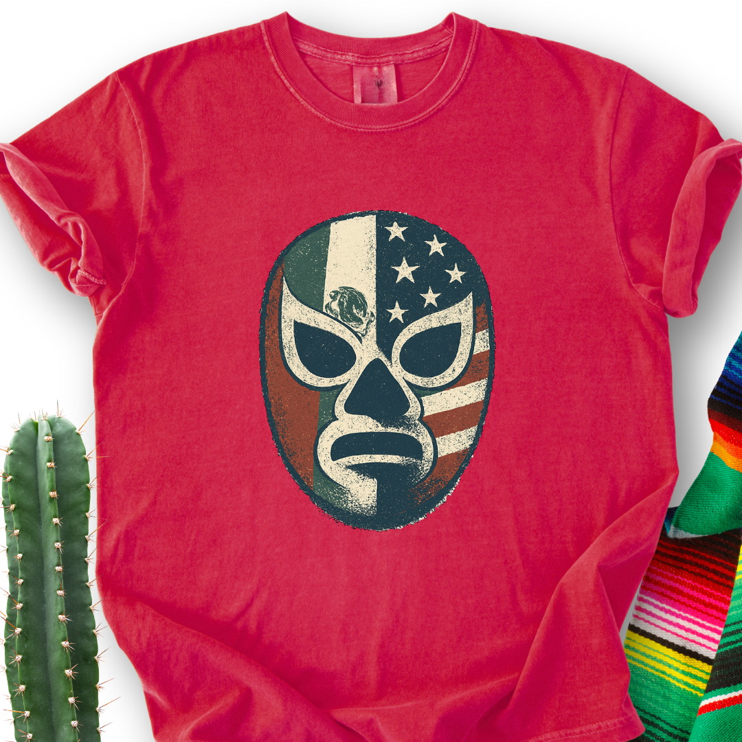 Mex-USA Luchador T-shirt