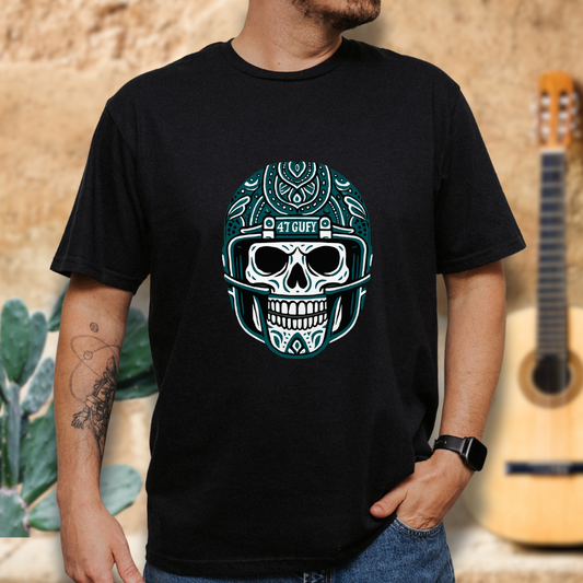 Football Skull T-shirt