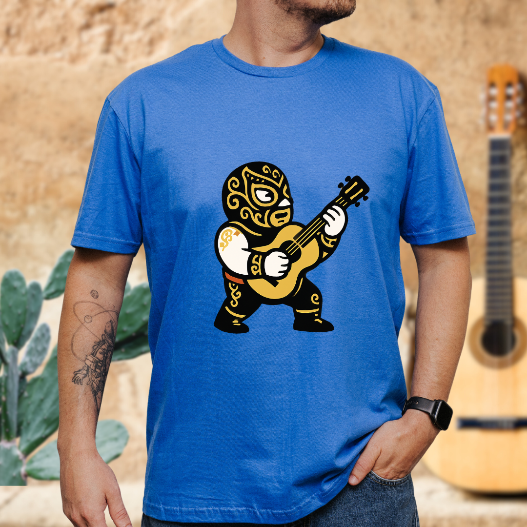 Lucha Libre Guitar T-Shirt