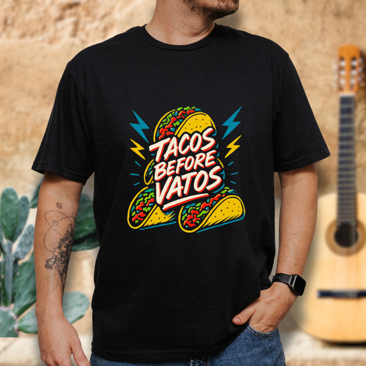 Taco Before Vatos T-Shirt