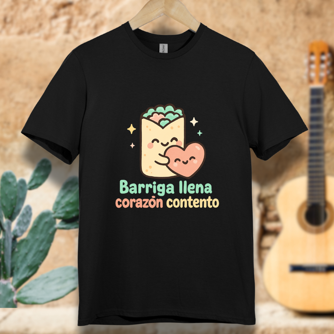 Happy belly = Happy heart T-Shirt