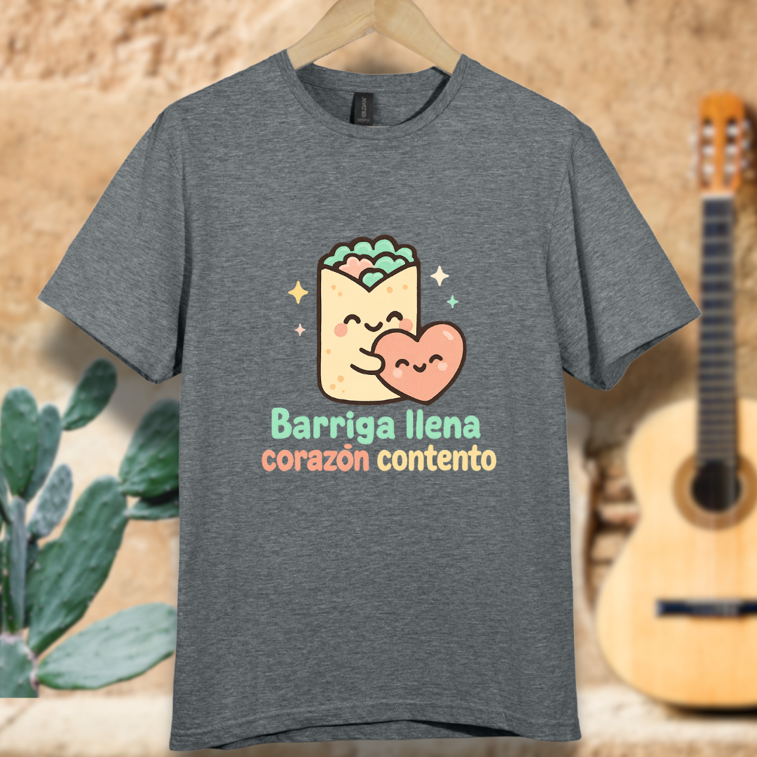 Happy belly = Happy heart T-Shirt