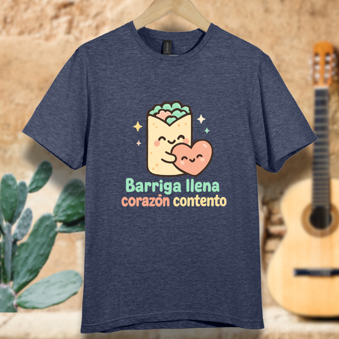 Happy belly = Happy heart T-Shirt
