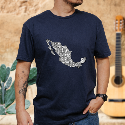 Mex-Map Graphic T-Shirt