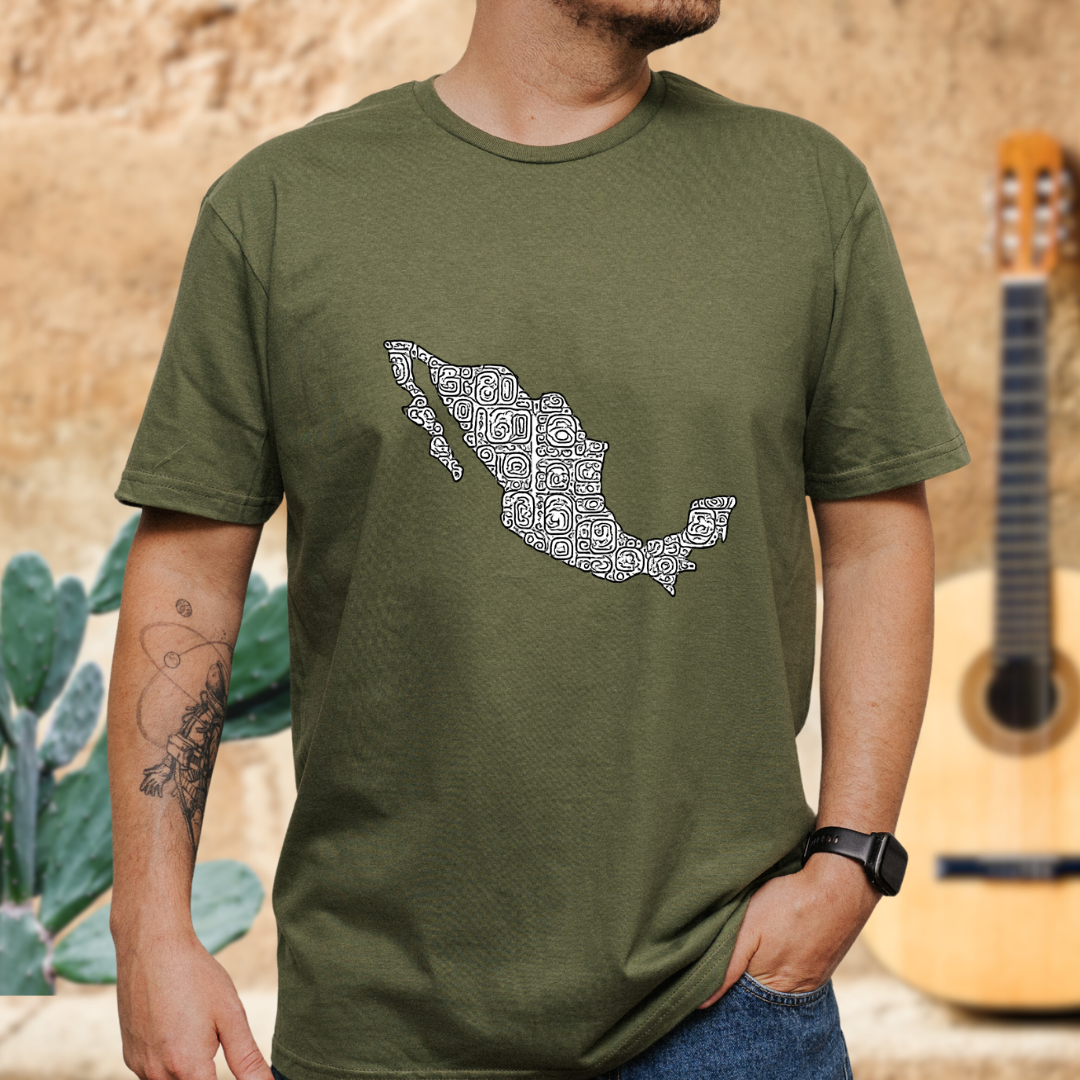Mex-Map Graphic T-Shirt