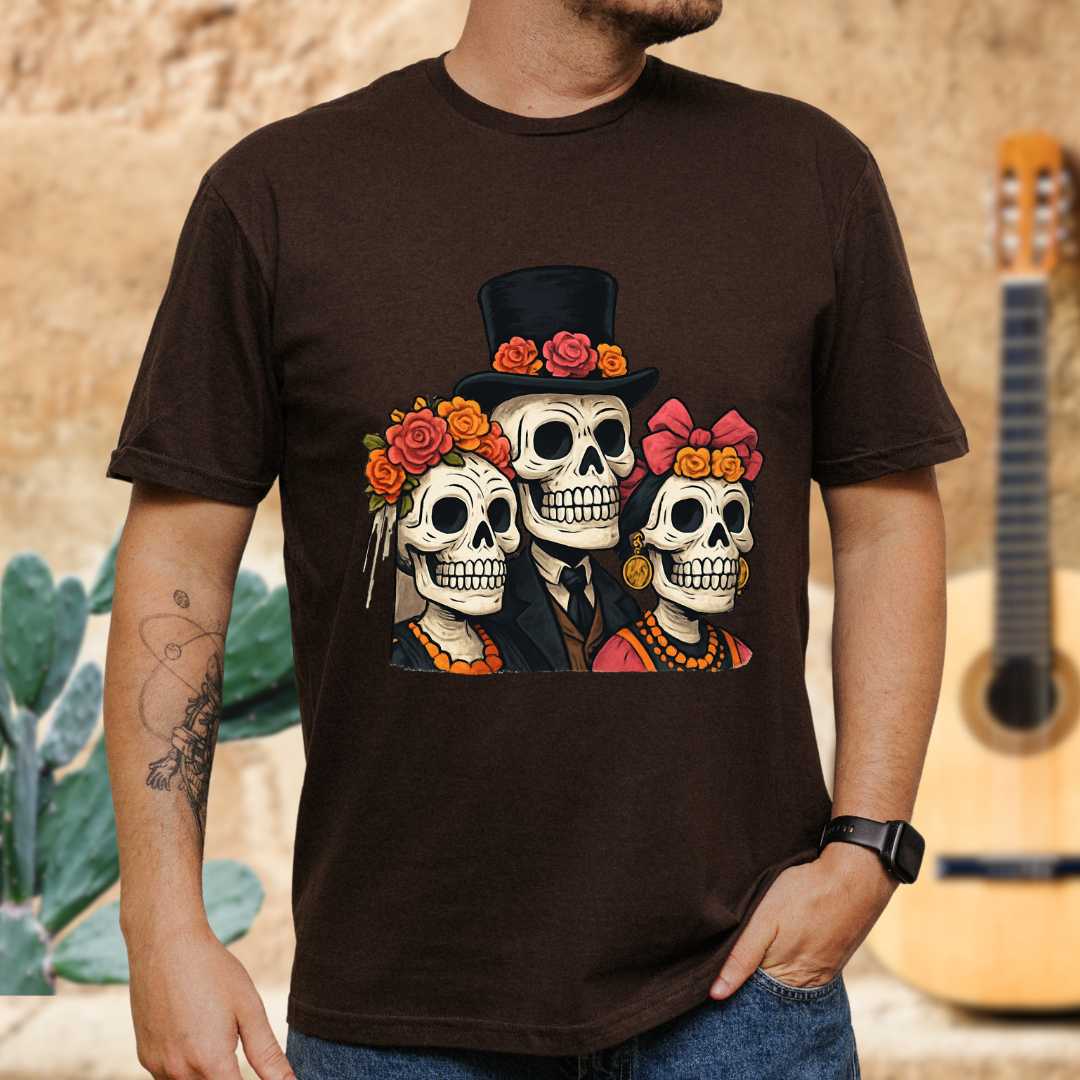 Dia de los Muertos Family T-Shirt