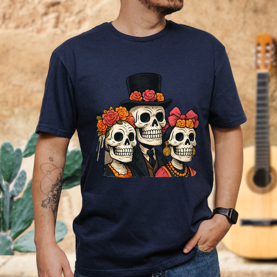 Dia de los Muertos Family T-Shirt