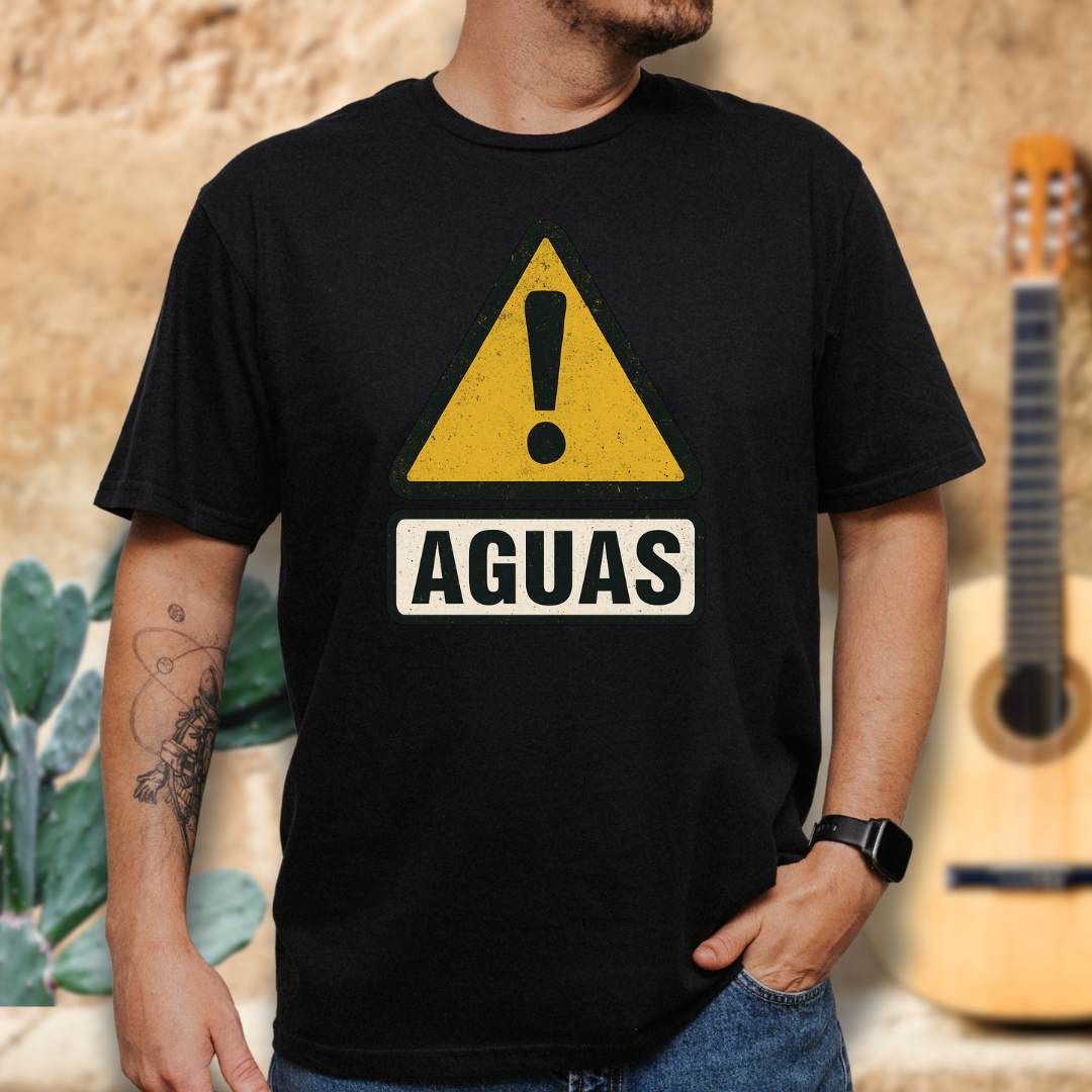 AGUAS Caution! T-shirt