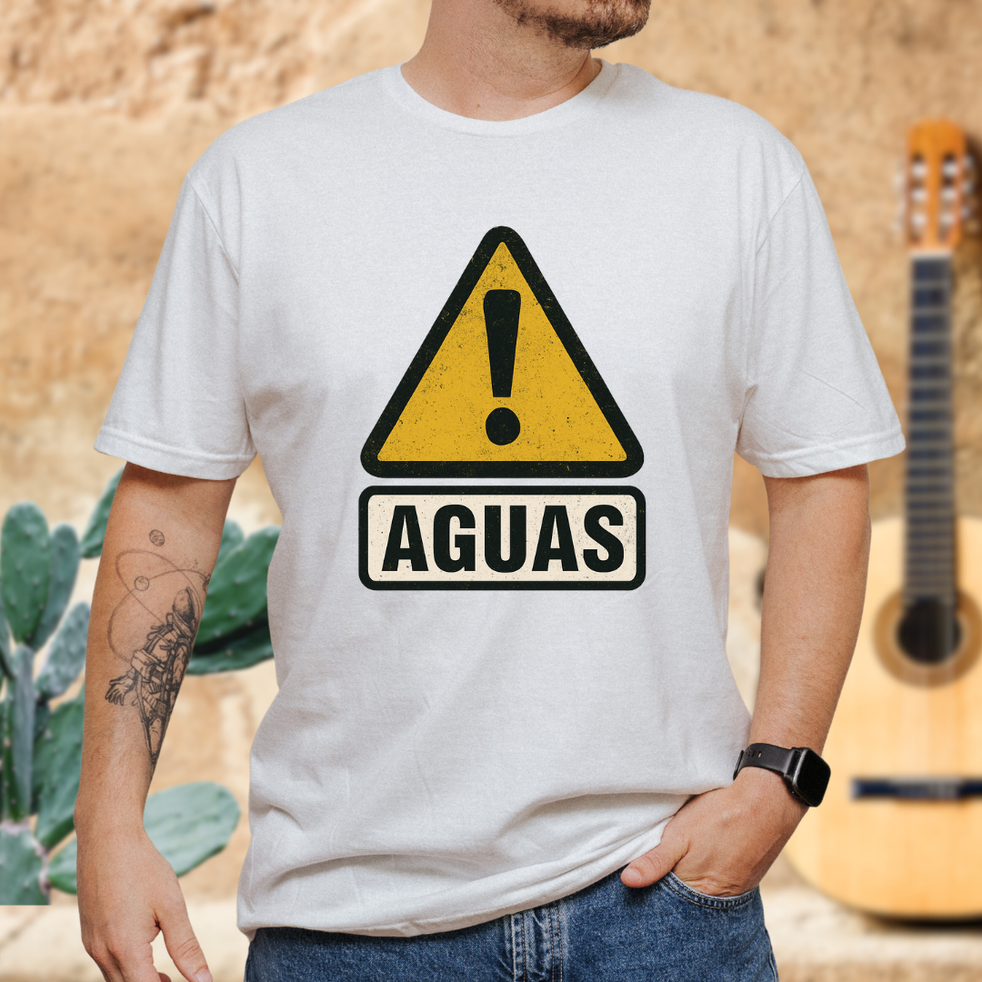 AGUAS Caution! T-shirt