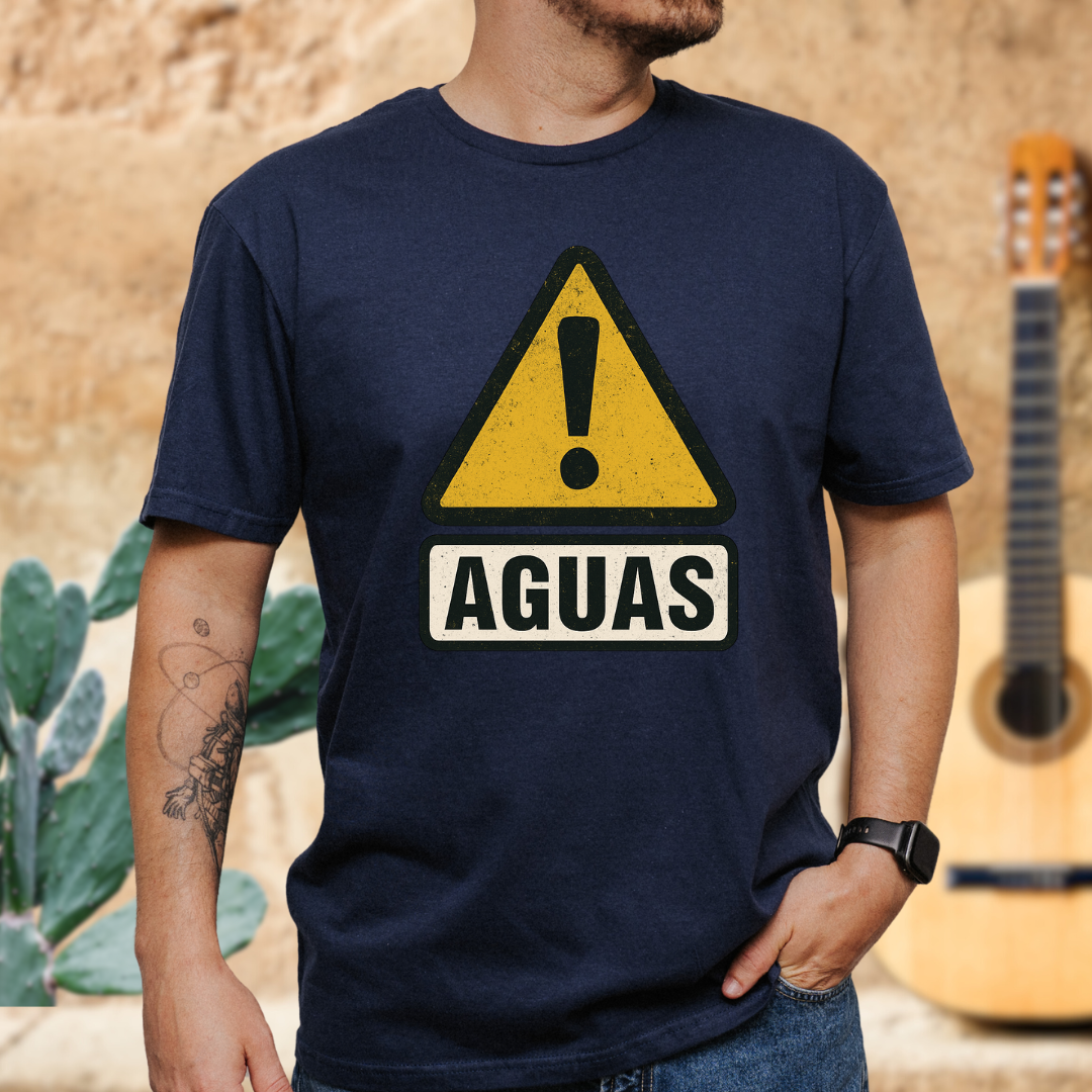 AGUAS Caution! T-shirt