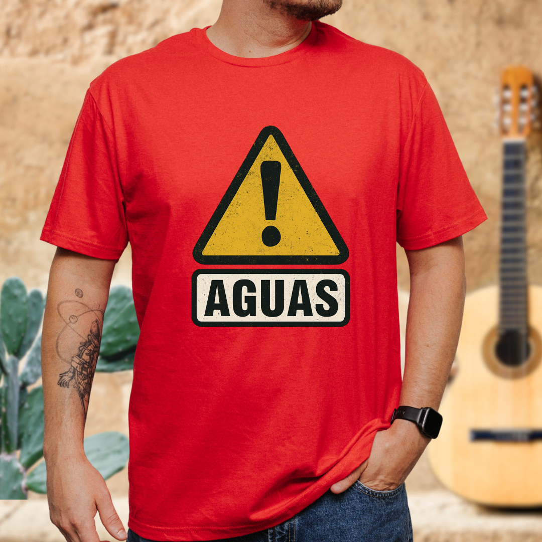 AGUAS Caution! T-shirt