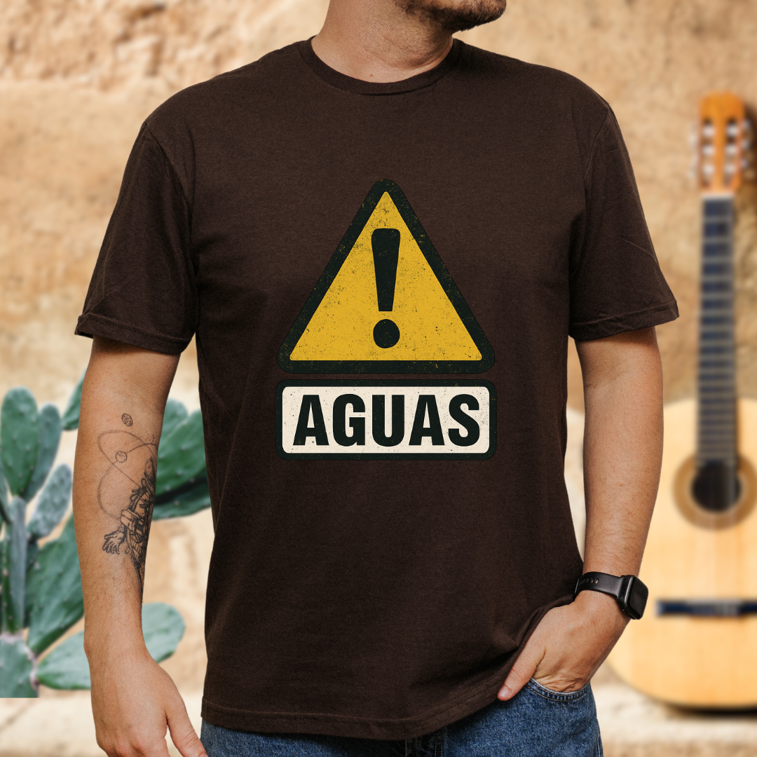 AGUAS Caution! T-shirt