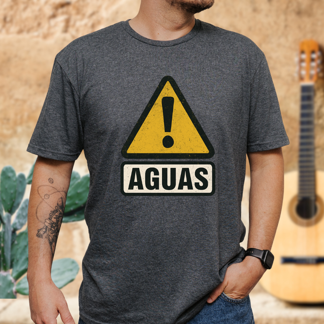 AGUAS Caution! T-shirt