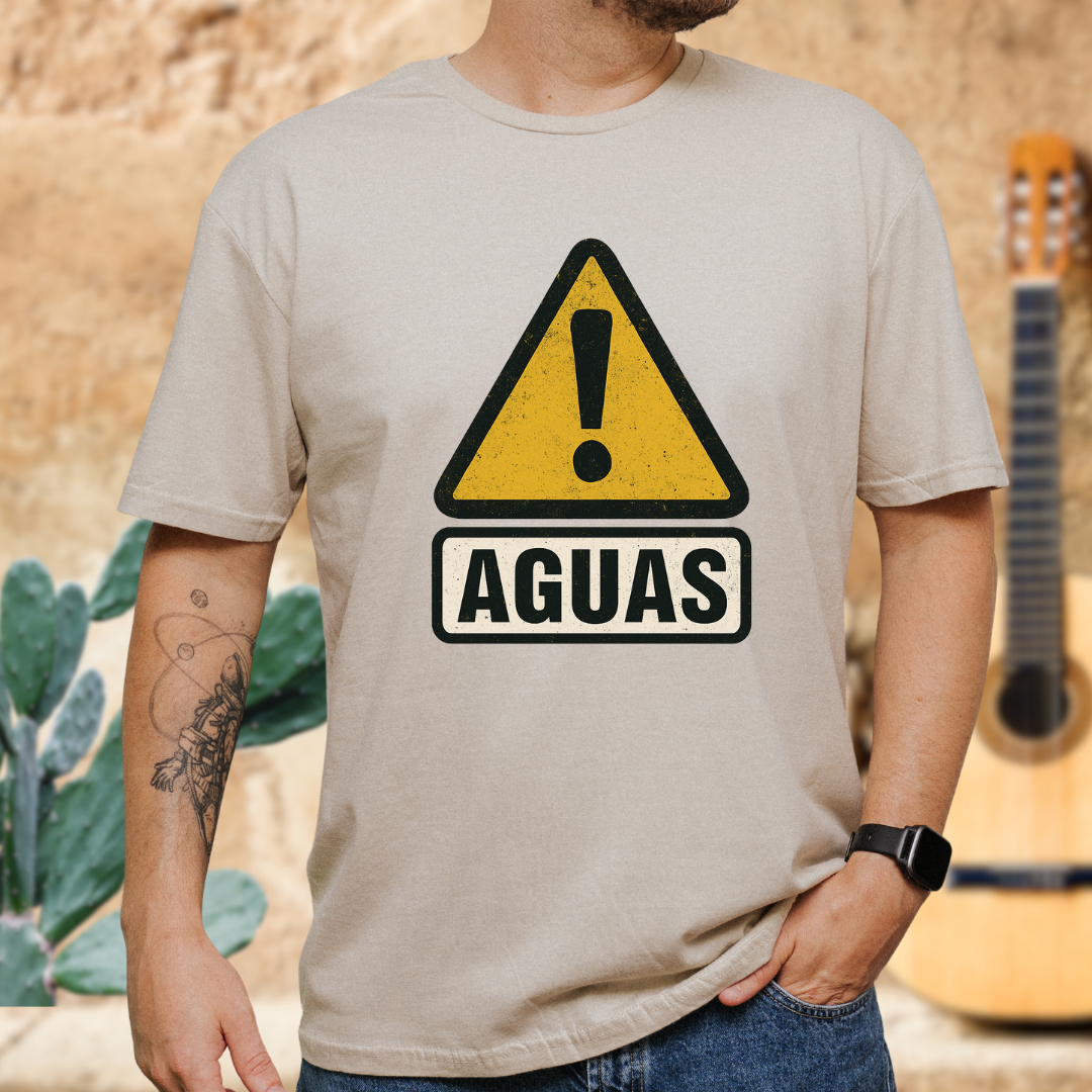 AGUAS Caution! T-shirt