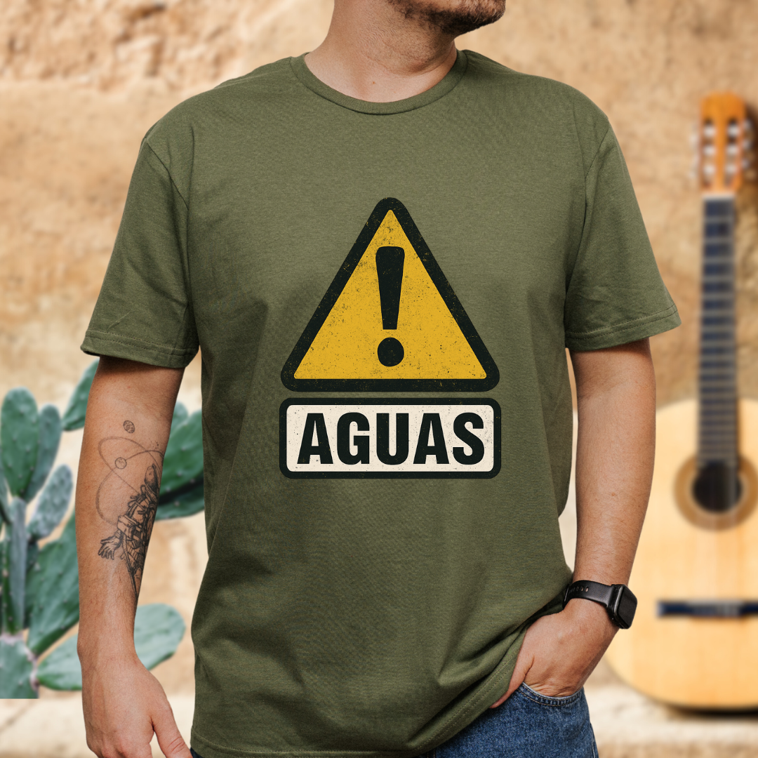 AGUAS Caution! T-shirt
