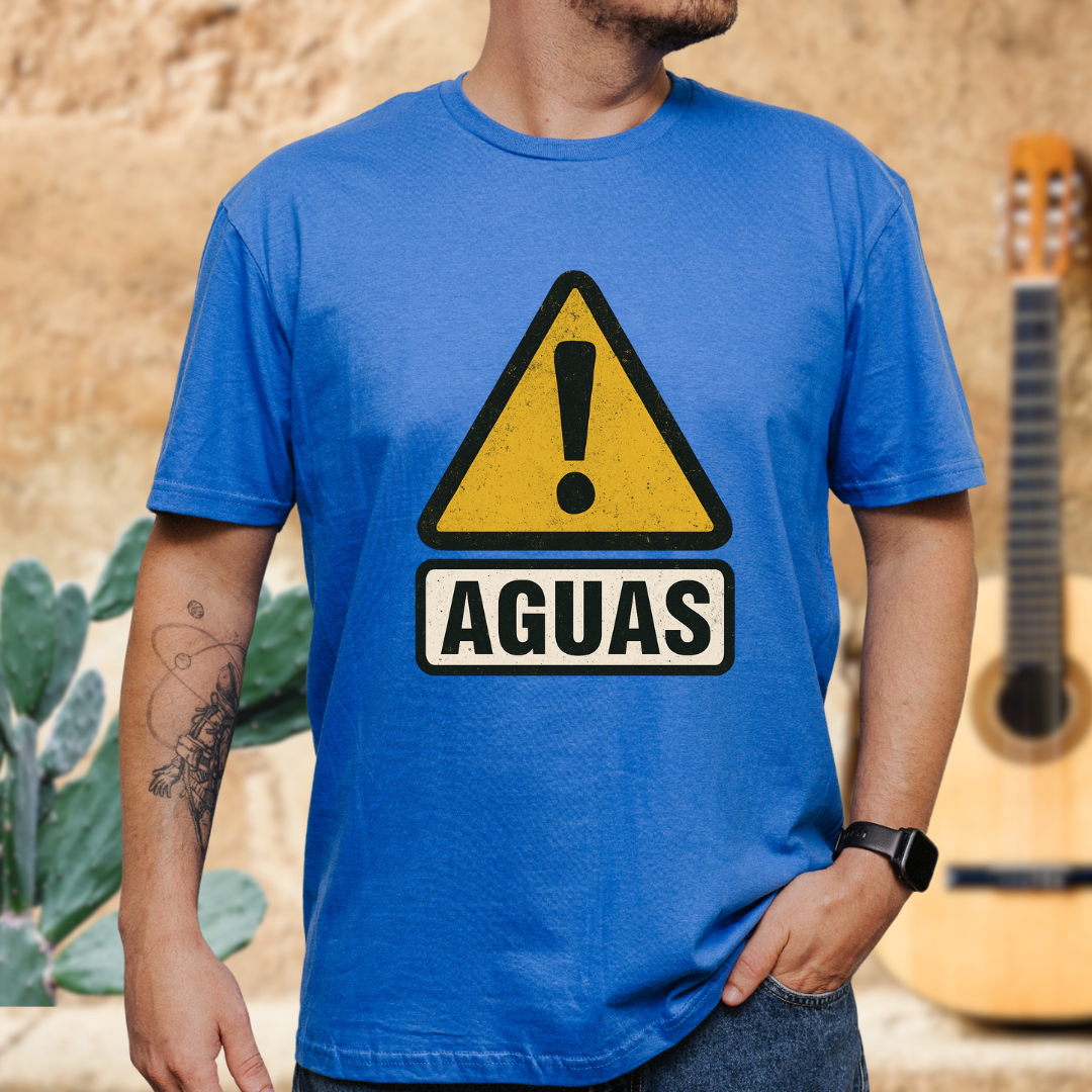 AGUAS Caution! T-shirt