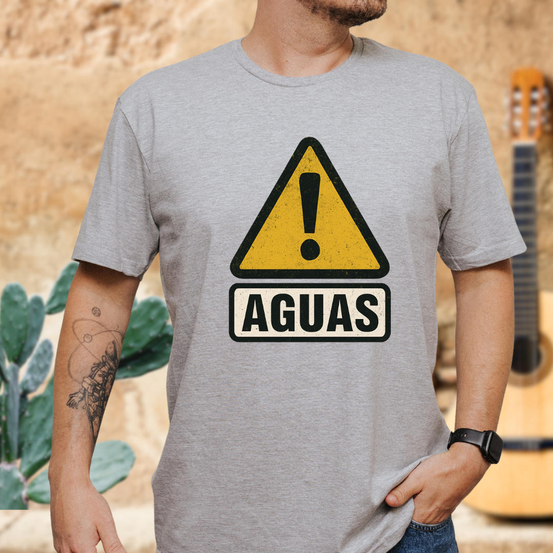 AGUAS Caution! T-shirt