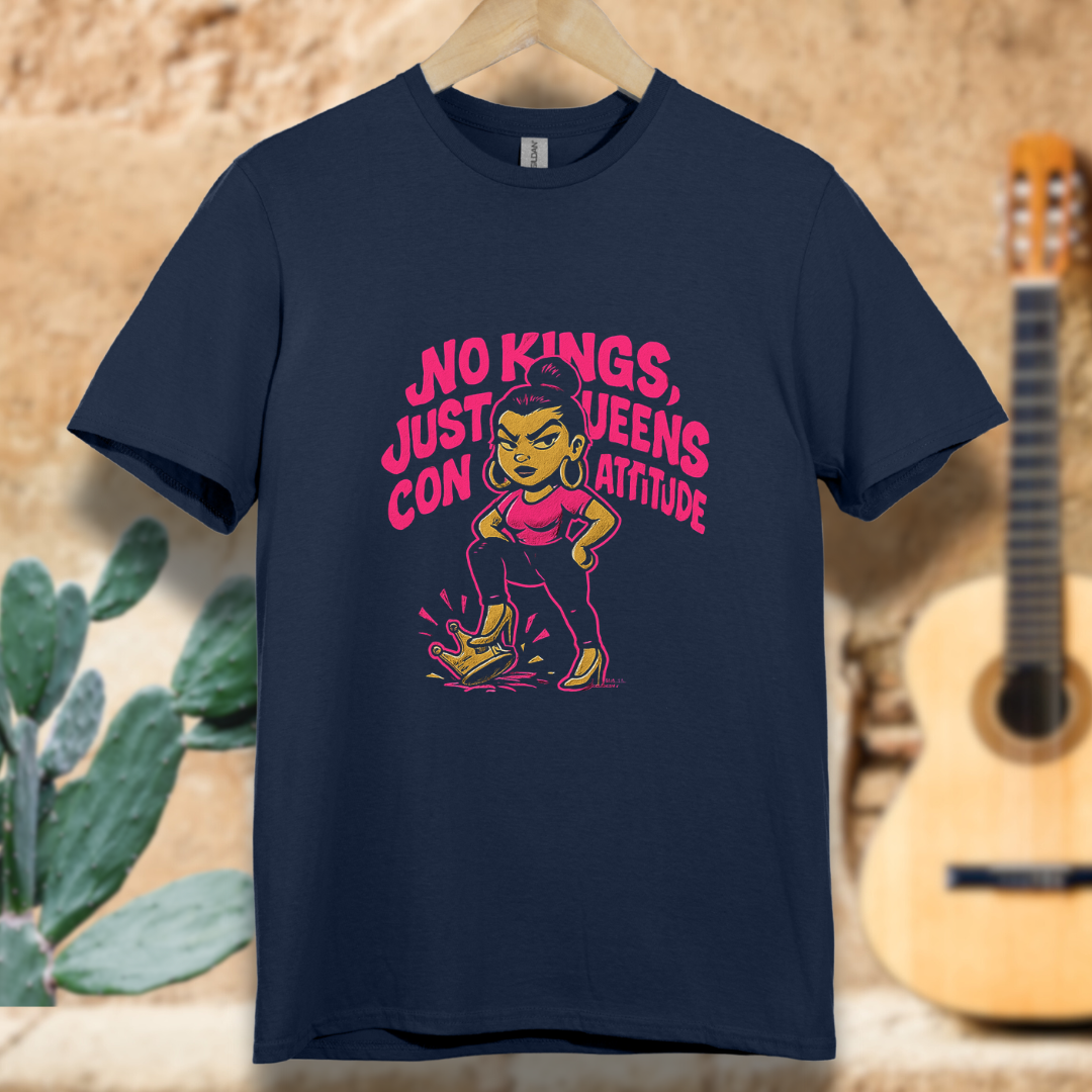 No Kings, Just Queen T-Shirt
