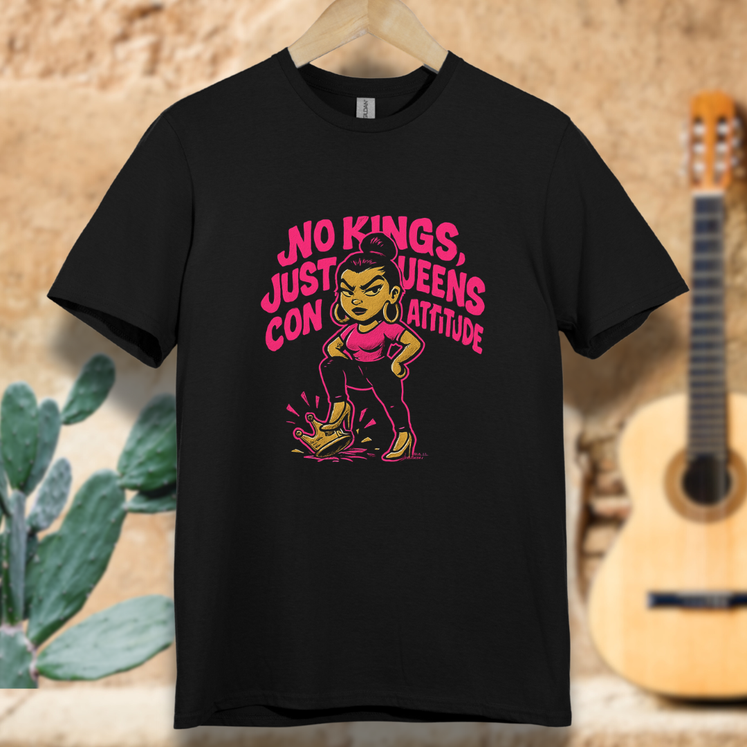 No Kings, Just Queen T-Shirt