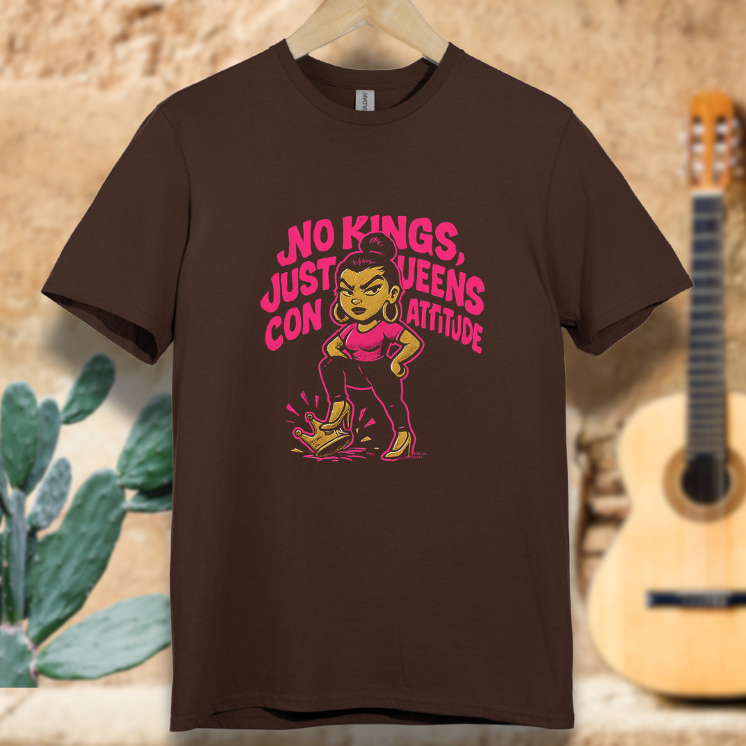 No Kings, Just Queen T-Shirt