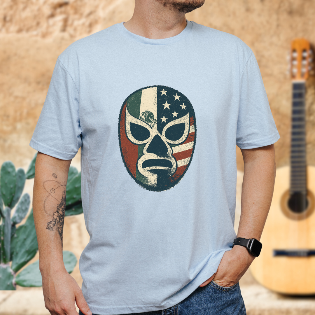 Mex-USA Luchador T-shirt