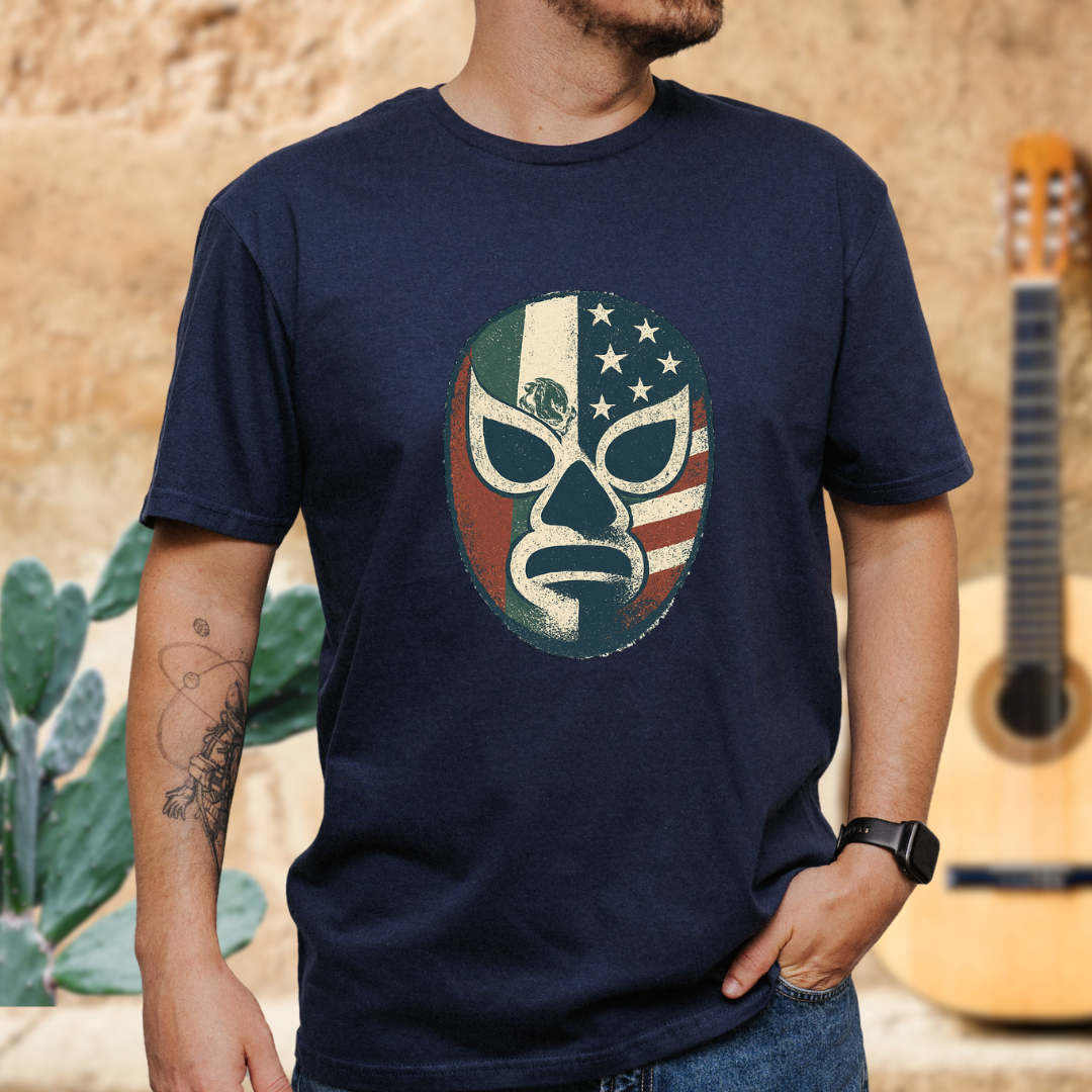 Mex-USA Luchador T-shirt