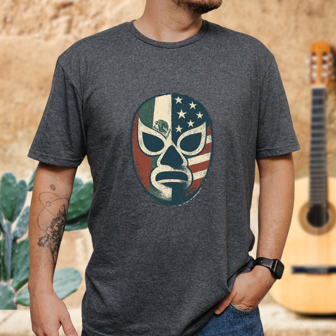 Mex-USA Luchador T-shirt