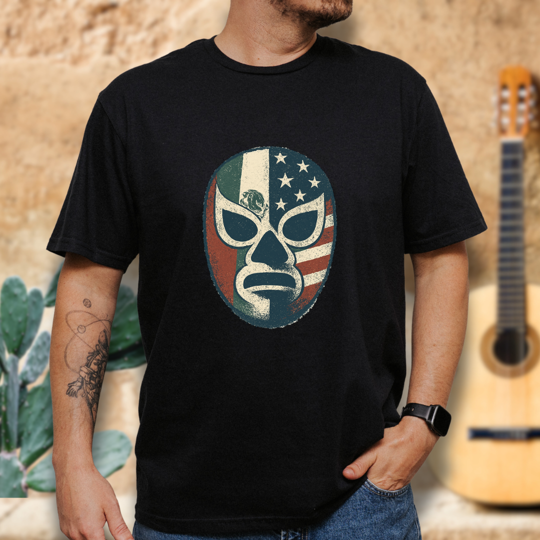 Mex-USA Luchador T-shirt