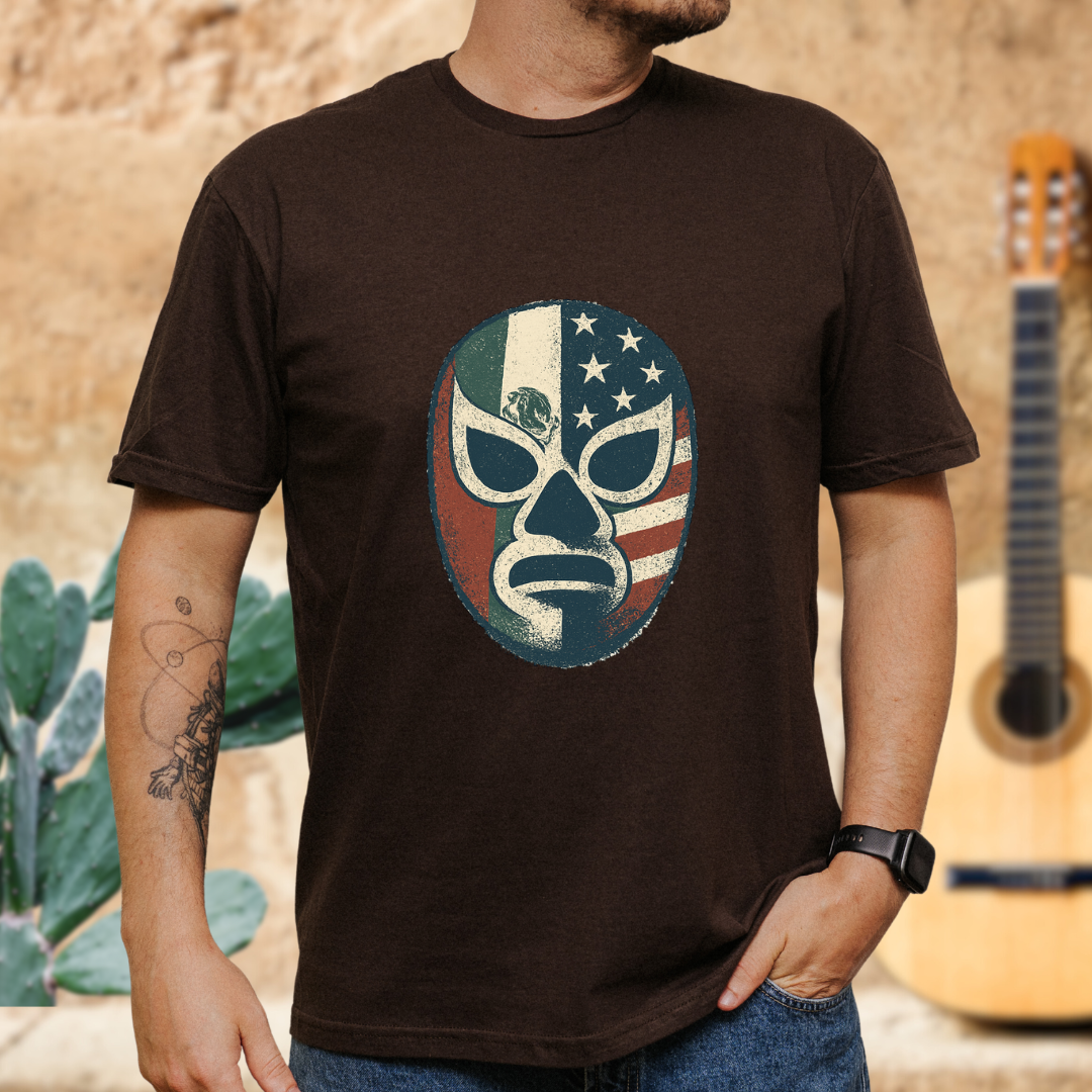 Mex-USA Luchador T-shirt