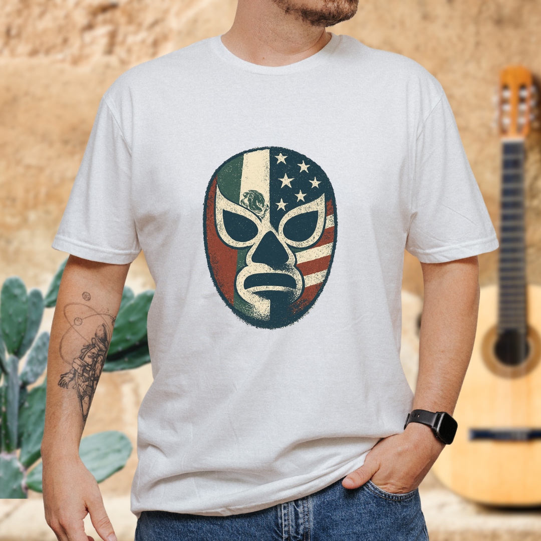 Mex-USA Luchador T-shirt