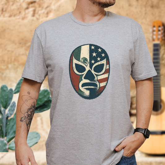 Mex-USA Luchador T-shirt