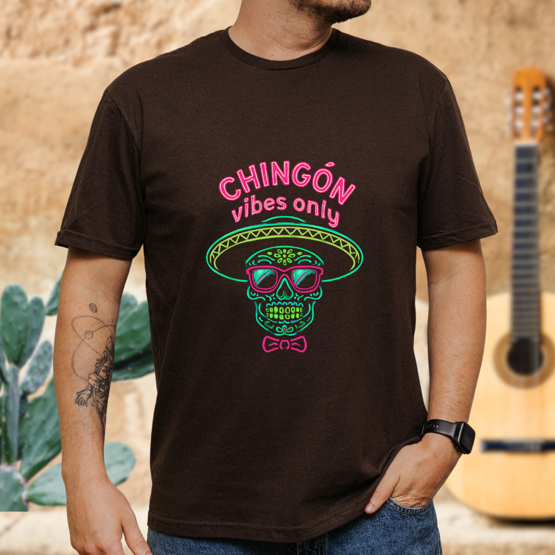 Chingón Neon Vibes T-Shirt