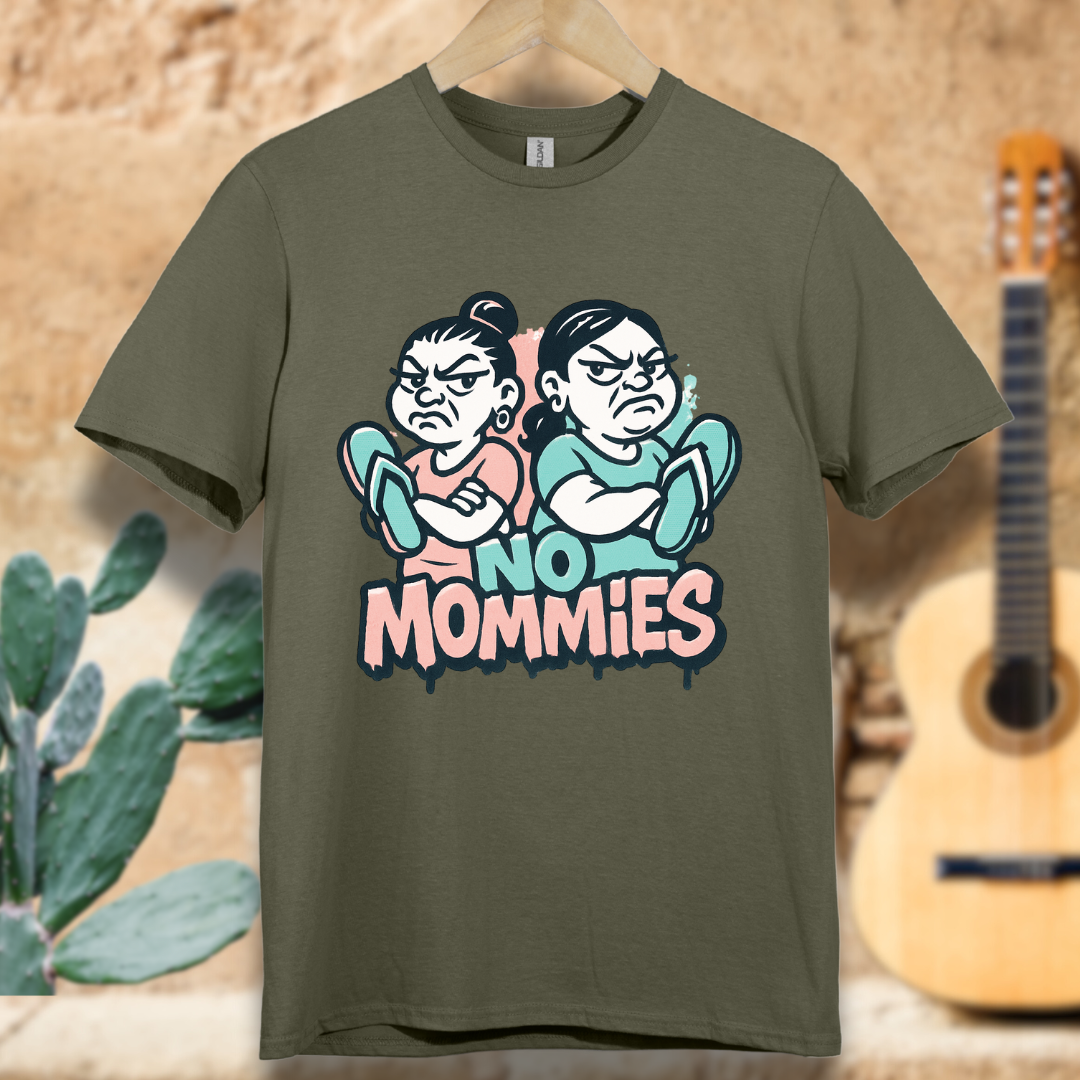 No Mamms...No Mommies T-Shirt