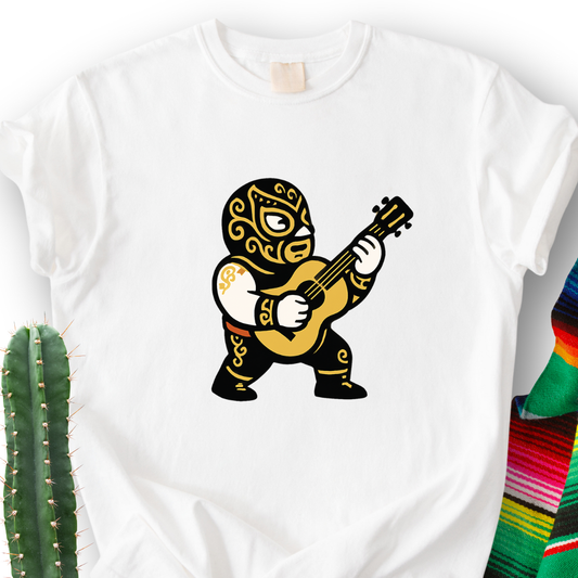 Lucha Libre Guitar T-Shirt