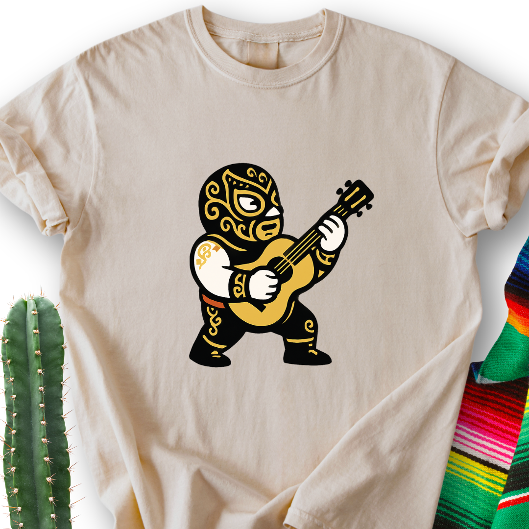 Lucha Libre Guitar T-Shirt