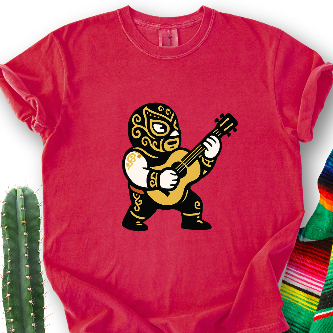 Lucha Libre Guitar T-Shirt