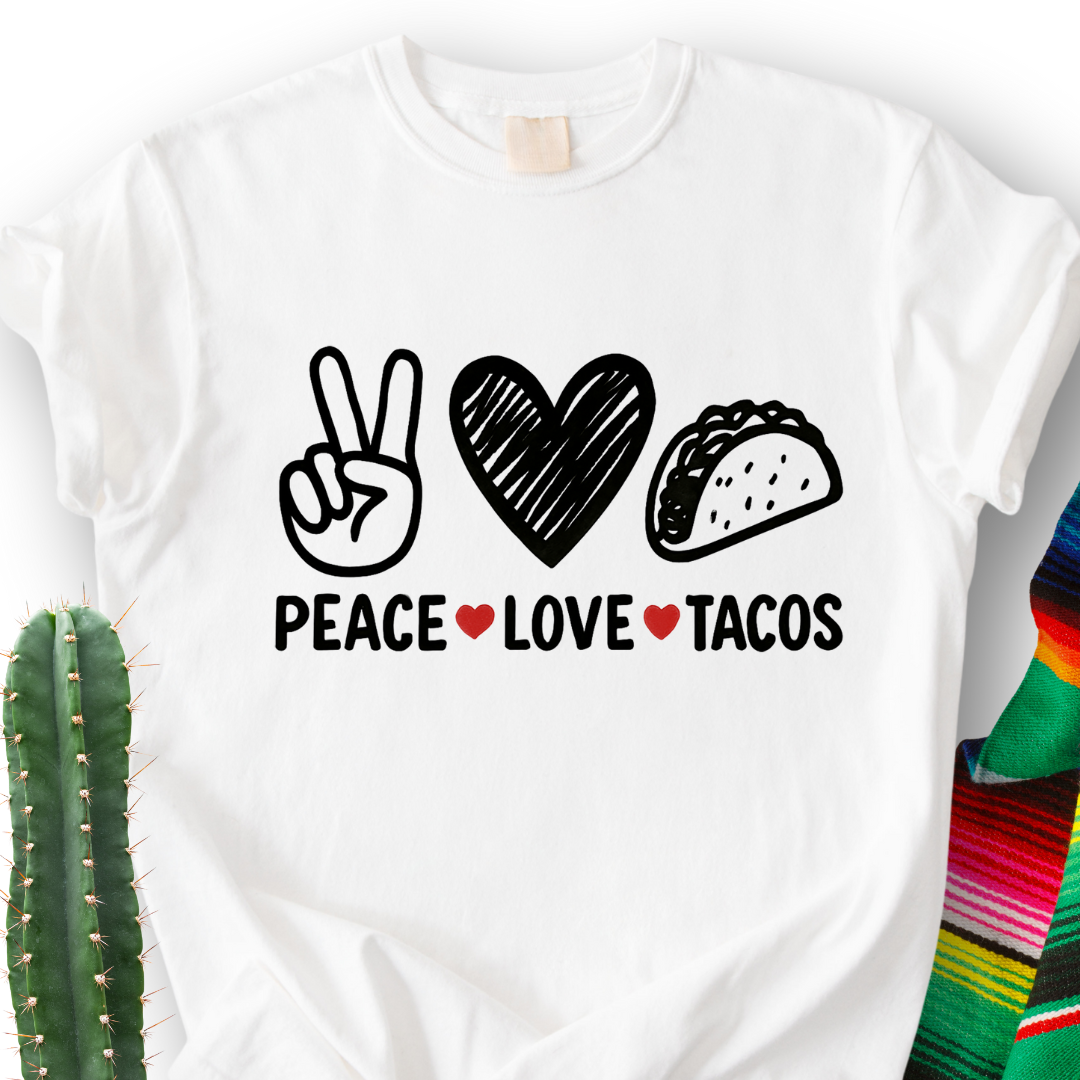 Peace Love Tacos T-Shirt