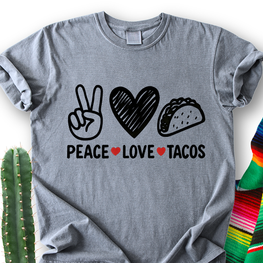 Peace Love Tacos T-Shirt