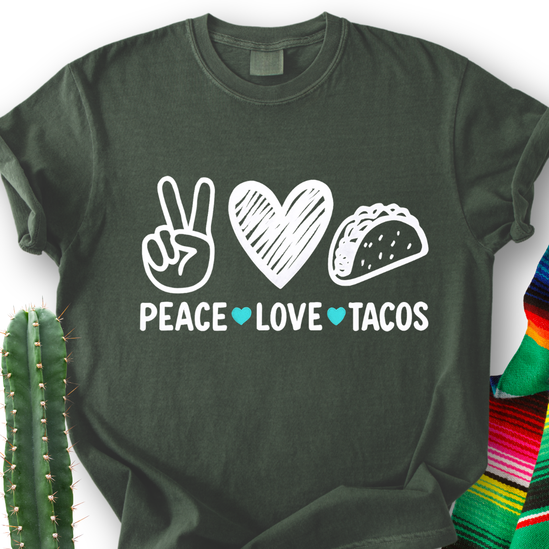 Peace Love Tacos T-Shirt
