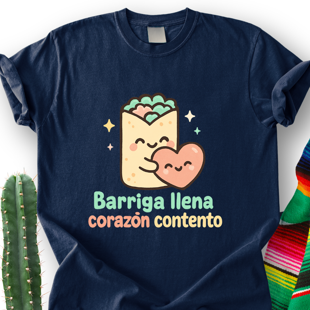 Happy belly = Happy heart T-Shirt