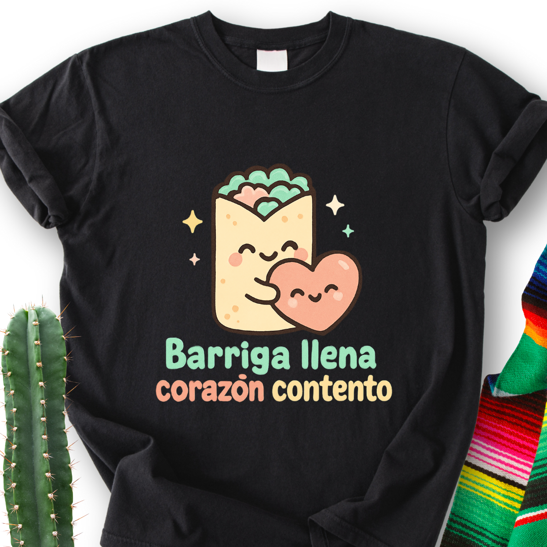 Happy belly = Happy heart T-Shirt