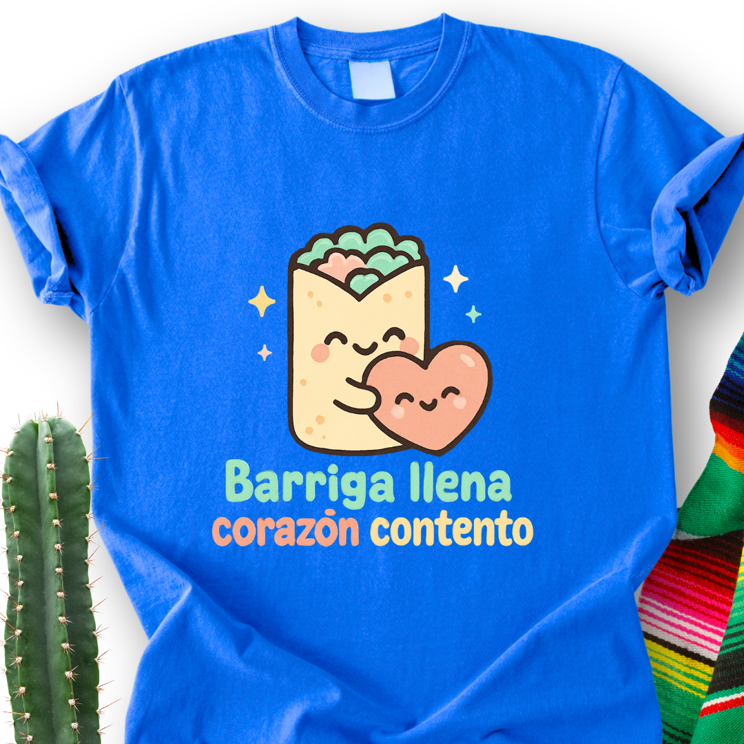 Happy belly = Happy heart T-Shirt