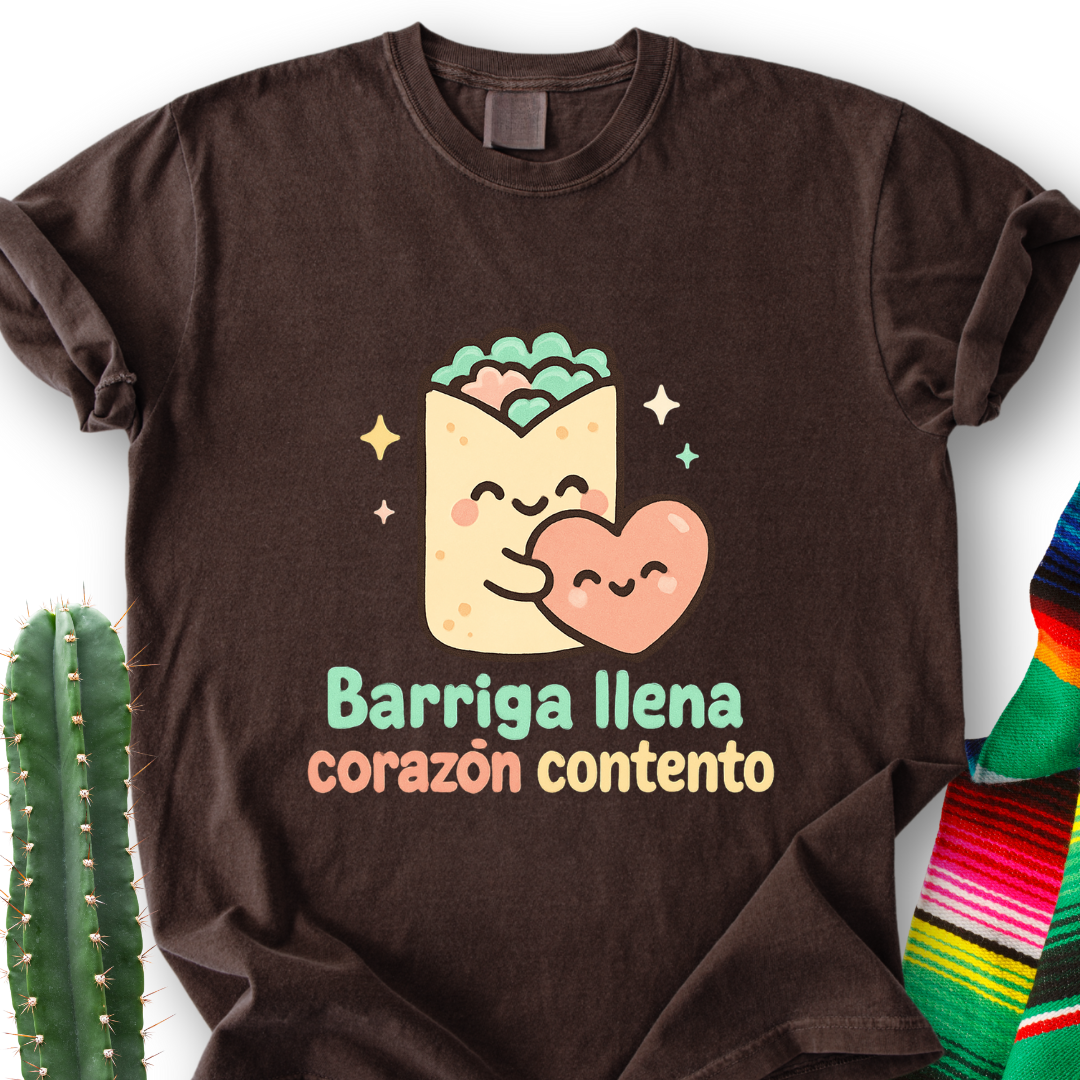 Happy belly = Happy heart T-Shirt