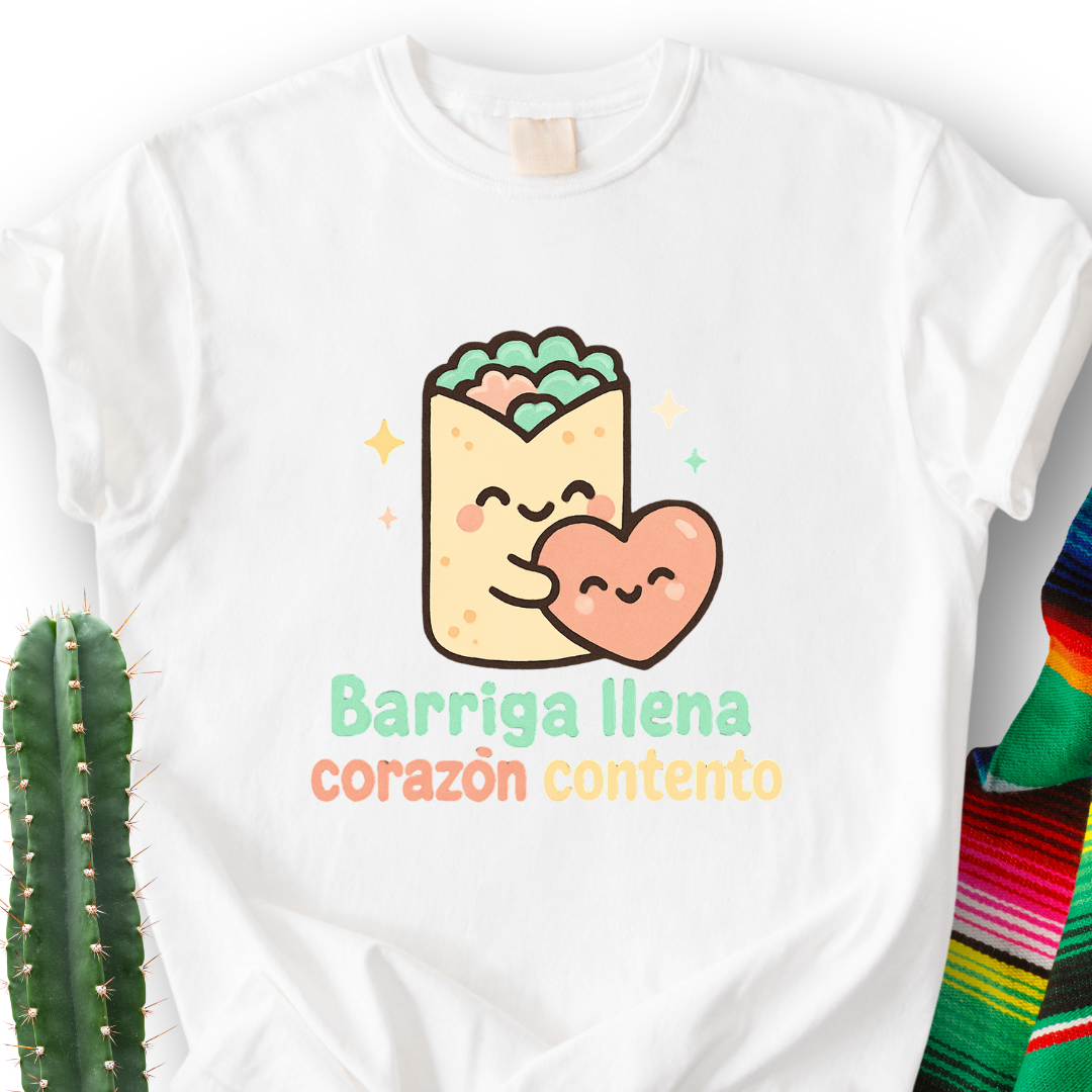 Happy belly = Happy heart T-Shirt